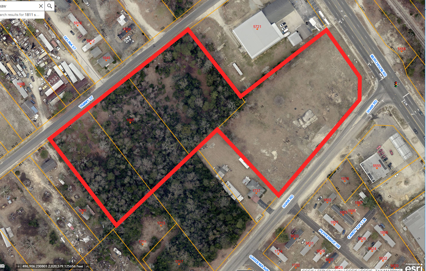 2.4 Acres | 1811 Shaw Rd. Fayetteville, NC 28311